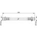 Bremsschlauch HONDA Jazz 1987476210