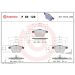 BREMBO Bremsklötze VA P 85 129 BREMBO Bremsklötze VA P 85 129