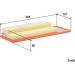 FILTRON Luftfilter AP 078/1