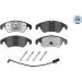 Bremsbelagsatz Vw P. A4/A5/Q5 1.8-3.2 07 MEYLE-PD: Advanced performance and design 025 247 4319/PD