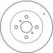 Bremsscheibe Toyota P. Yaris DF4163 Bremsscheibe Toyota P. Yaris DF4163
