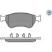 Bremsbelagsatz Vw P. A8/Phaeton 025 238 9620/PD Bremsbelagsatz Vw P. A8/Phaeton 025 238 9620/PD