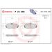 BREMBO Bremsklötze VA P 23 068 BREMBO Bremsklötze VA P 23 068