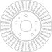 89 481 036 Bremsscheibe VA DF6684 89 481 036 Bremsscheibe VA DF6684