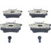 Bremsbelagsatz Vw T. Lupo/Polo 1,2-1,8 99-09 13.0460-2864.2 Bremsbelagsatz Vw T. Lupo/Polo 1,2-1,8 99-09 13.0460-2864.2