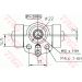 TRW Bremsrolle BWA108