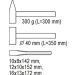 Hammer Meissel 5-Tlg. In Schubladeneinlage YT-5540