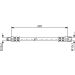 Bremsschlauch HA VOLVO XC90 02 1987481015
