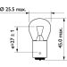 Stop P25 24V.18W.BA15s Lampe 13445CP