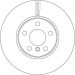 11 481 125 Bremsscheibe VA BMW 2er, X1 13 TRW SINGLE DF6747S 11 481 125 Bremsscheibe VA BMW 2er, X1 13 TRW SINGLE DF6747S