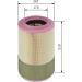 Luftfilter Diverse F 026 400 068