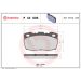 BREMBO Bremsklötze VA P 44 005 BREMBO Bremsklötze VA P 44 005