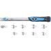 BGS Drehmomentschlüssel-Satz 6,3 mm (1/4 ) 10 - 50 Nm 10-tlg 2813