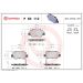 BREMBO Bremsklötze HA P 83 112 BREMBO Bremsklötze HA P 83 112