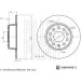 BLUE PRINT Bremsscheibe ADBP430012