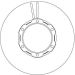 15 481 176 Bremsscheibe VA DF4144S