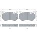 Bremsklötze VA AUDI Q5 16-20 0 986 424 966