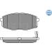 Bremsbelagsatz Kia P. Carens/Ceed/Pro Ceed 02- Mit Sensor MEYLE-ORIGINAL: True to OE 025 239 6617/W Bremsbelagsatz Kia P. Carens/Ceed/Pro Ceed 02- Mit Sensor MEYLE-ORIGINAL: True to OE 025 239 6617/W