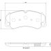 BREMBO Bremsbelagsatz, Scheibenbremse P 65 054 BREMBO Bremsbelagsatz, Scheibenbremse P 65 054