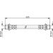 Bremsschlauch TOYOTA RAV4 1987476205