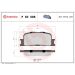 BREMBO Bremsklötze HA P 83 088 BREMBO Bremsklötze HA P 83 088