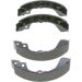 Bremsbacken SUZUKI,SUBARU,DAIHATSU,CHEVROLET 0 986 487 436