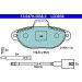 Bremsbelagsatz Fiat S. 500 1.2 07- Keramik ATE Ceramic 13.0470-3838.2