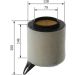 Luftfilter BMW 1,2,3,4 Serie F 026 400 018