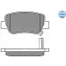 Bremsbelagsatz Toyota T. Avensis 09- Mit Sensor MEYLE-ORIGINAL: True to OE 025 248 8516/W