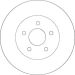 Bremsscheibe Ford T. Mondeo 00 DF4218 Bremsscheibe Ford T. Mondeo 00 DF4218