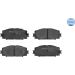 Bremsbelagsatz Toyota P. Prius 1.8 09 025 244 5116 Bremsbelagsatz Toyota P. Prius 1.8 09 025 244 5116