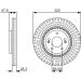 Bremsscheibe 0 986 479 A21 Bremsscheibe 0 986 479 A21