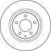 83 482 026 Bremsscheibe HA DF4967 83 482 026 Bremsscheibe HA DF4967