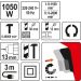 Schlagbohrmaschine Mit Zwei Geschwindigkeiten, 1050 W YT-82044 Schlagbohrmaschine Mit Zwei Geschwindigkeiten, 1050 W YT-82044