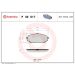 BREMBO Bremsklötze VA P 49 017 BREMBO Bremsklötze VA P 49 017