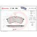 BREMBO Bremsklötze VA P 85 168