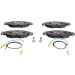 Bremsbelagsatz Citroen P. C5 2,0-2,2 Hdi/3,0 01 13.0460-3998.2