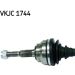 SKF Antriebswelle VKJC 1744 SKF Antriebswelle VKJC 1744