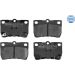 Bremsbelagsatz Lexus T. Gs 300/430 05- Mit Sensor MEYLE-ORIGINAL: True to OE 025 243 2315/W Bremsbelagsatz Lexus T. Gs 300/430 05- Mit Sensor MEYLE-ORIGINAL: True to OE 025 243 2315/W