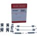 391-0827 Montagesatz f.Bremsbacken NISSAN Micra,Note,REN Clio,Modus 03 105-0827