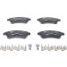 Bremsbelagsatz Peugeot P. 206/207/208/301/307/1007/2008/Partner 1.1-2.0 96- Keramik 13.0470-3994.2 Bremsbelagsatz Peugeot P. 206/207/208/301/307/1007/2008/Partner 1.1-2.0 96- Keramik 13.0470-3994.2