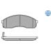 Bremsbelagsatz Kia P. Carnival 99-/Pregio 02-/K2700 Mit Sensor MEYLE-ORIGINAL: True to OE 025 236 4916/W