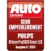 H7 12V 20W Ultinon Pro6000 Boost 5800K +300% mit Straßenzulassung 2 Stück Philips 11972U60BX2