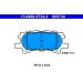 Bremsbelagsatz Toyota T. Lexus Rx 3.0-3.5 03-08 13.0460-5734.2