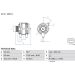 Bosch Automotive Generator 0986082380 Bosch Automotive Generator 0986082380
