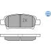 Bremsbelagsatz Mitsubishi T. Outlander 03-/Lancer 08- Mit Sensor 025 240 1416/W