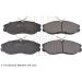 Bremsbelagsatz Nissan P. Serena/Terrano 1.6-3.0D 4Wd 92 ADN14295 Bremsbelagsatz Nissan P. Serena/Terrano 1.6-3.0D 4Wd 92 ADN14295