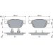 Bremsklötze AUDI A8, Q5 09-18 0 986 494 988 Bremsklötze AUDI A8, Q5 09-18 0 986 494 988