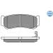 Bremsbelagsatz Hyundai T. Santa Fe 2.2/2.7 06- Mit Sensor 025 244 8816/W