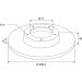 VALEO Bremsscheibe 672732